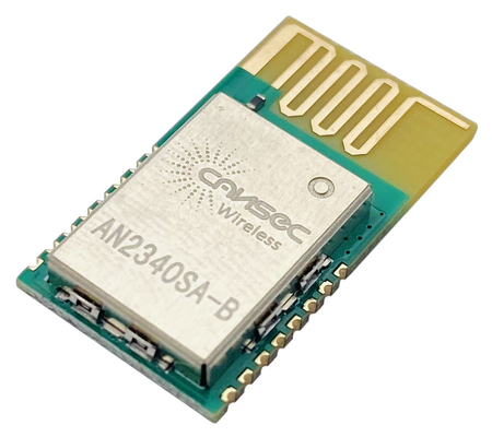 CANSEC AN2340 BLE 5.3 /ZigBee Multiprotocol ขนาดเล็ก พลังงานต่ํา AT Command Beacon ที่สามารถปรับแต่งได้ CC2340