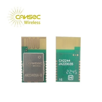CANSEC 2.4GHz BLE 5.3 &amp; Mesh ST BLUENRG-2340 BLE โมดูล ชิป แอนเทนนา แบคคอน แท็ก BLE โมดูล Wearable