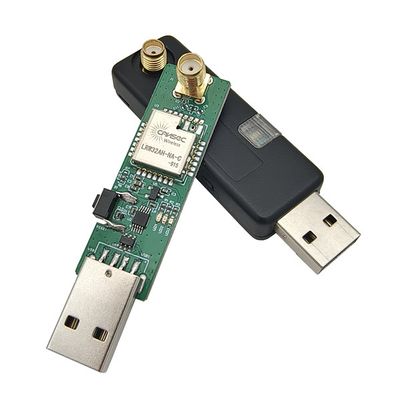 LoRa เครื่องเชื่อมต่อแบบไร้สาย USB ระยะทางการส่งสัญญาณ 4.3Km LoRa เครื่องเชื่อมต่อแบบไร้สาย LRDG32-915 สามารถใช้ได้พร้อมกับ DTU