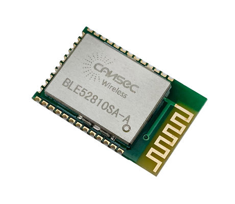 บนชิป Nfc Tag นอร์ดิก RF โมดูล BLE5.0 BlueTooth Plugin โมดูล BLE52810SA-A