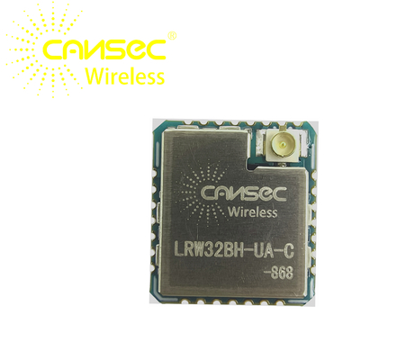 โมดูลการสื่อสารขนาดเล็กของโลรา Cansec LRW32BH-HA/UA-C ST-STM32WLE โลราแวน ส่งระยะยาว