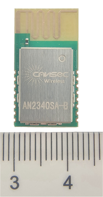 CANSEC 2.4GHz BLE 5.3 &amp; Mesh ST BLUENRG-2340 BLE โมดูล ชิป แอนเทนนา แบคคอน แท็ก BLE โมดูล Wearable