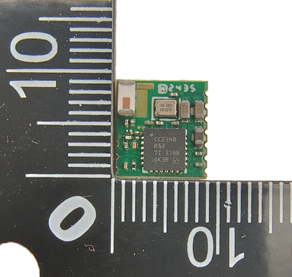 AN2340CA-A โมดูลการตกลงแบบสองขนาดเล็ก CANSEC Bluetooth 5.3 พลังงานสูงพลังงานต่ํา CC2340 TI