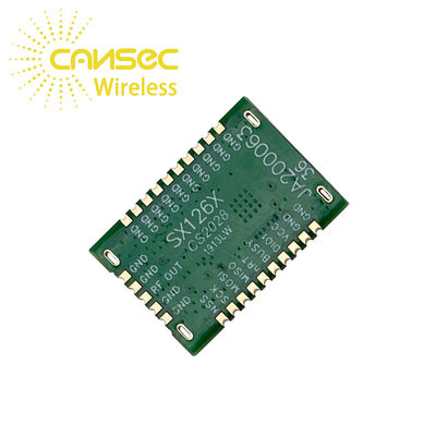 Cansec LR1262NA-A Sx1262 โมดูล LoRa 5.7km ระยะทาง 17*24.3*3.4mm