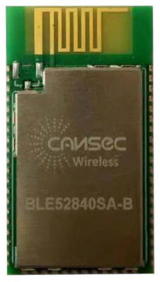 การจัดการพลังงานที่ยืดหยุ่น โมดูล IoT ไร้สาย โมดูล Ble พลังงานต่ำ Cansec NRF52840 BLE52840SA-B นอร์ดิก